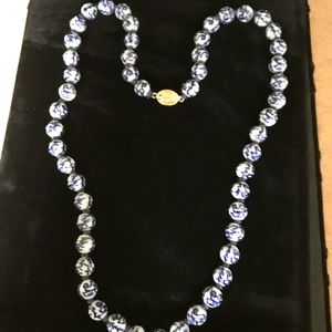 Antique Asian beaded necklace